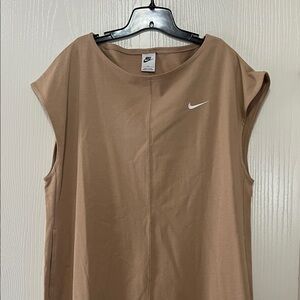 Oversized Nike fleece dress